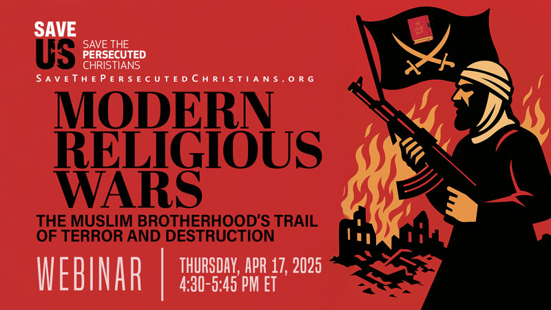 Webinar | Modern Religious Wars: The Muslim Brotherhood’s Trail of Terror and Destruction          